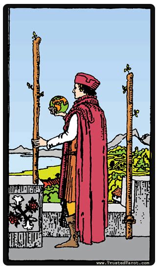 dos de bastos|Significado Carta Dos de Bastos de Tarot